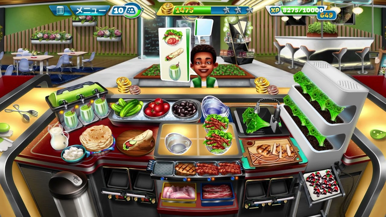 『施設１００％』サラダバー Salad Bar Level 40『クッキングフィーバー』