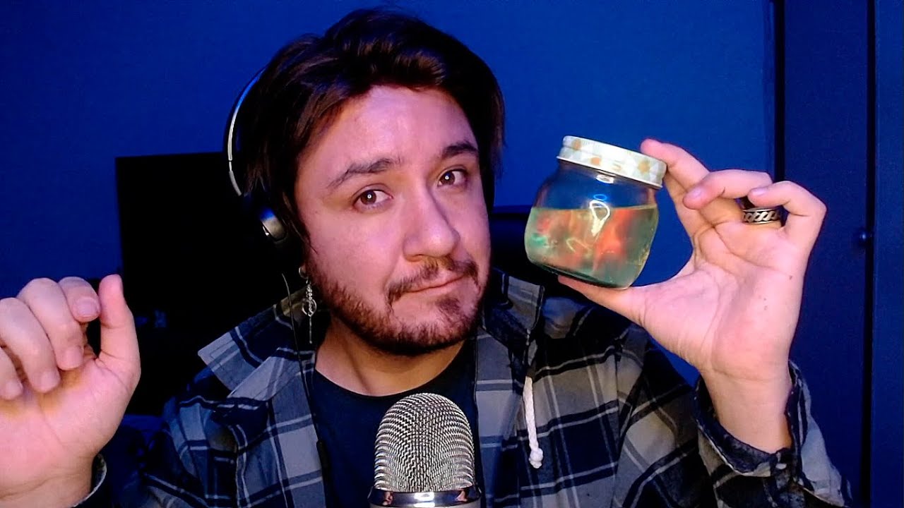 ASMR | TAPPING Y SONIDOS DE AGUA CON FRASQUITO MAGICO CON ECO 🌠