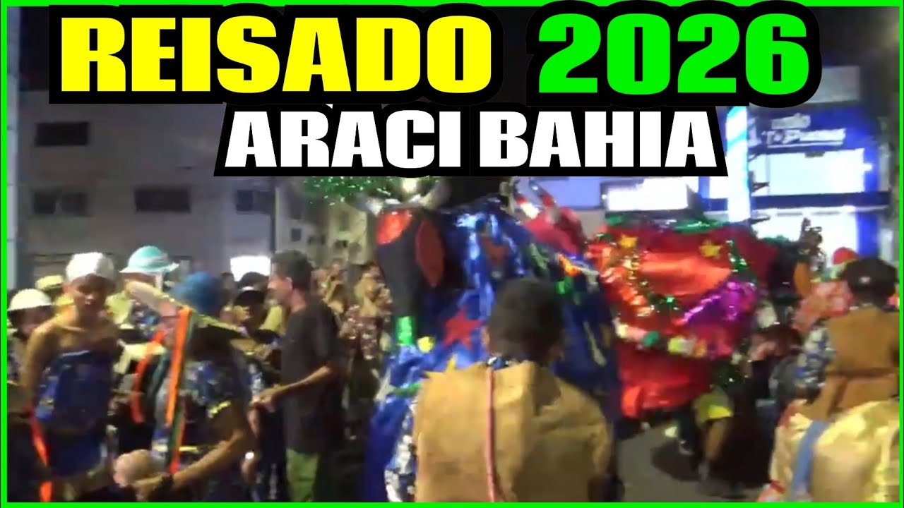 Reisado na Praça Senhora da Conceição! História e Cultura em Araci Bahia.