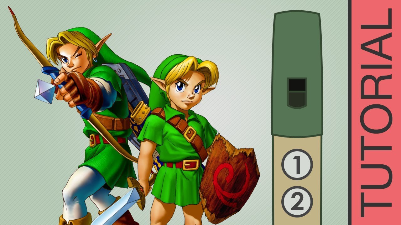 Tin Whistle Songs: Zelda's Lullaby - Tutorial