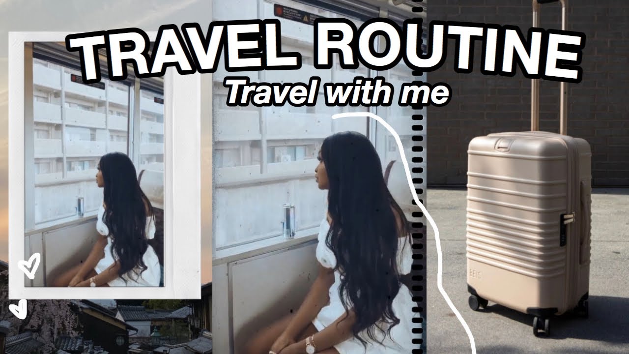 ✈️ My Travel Routine | TRAVEL WITH ME TOKYO TO KYOTO JAPAN !!⛩