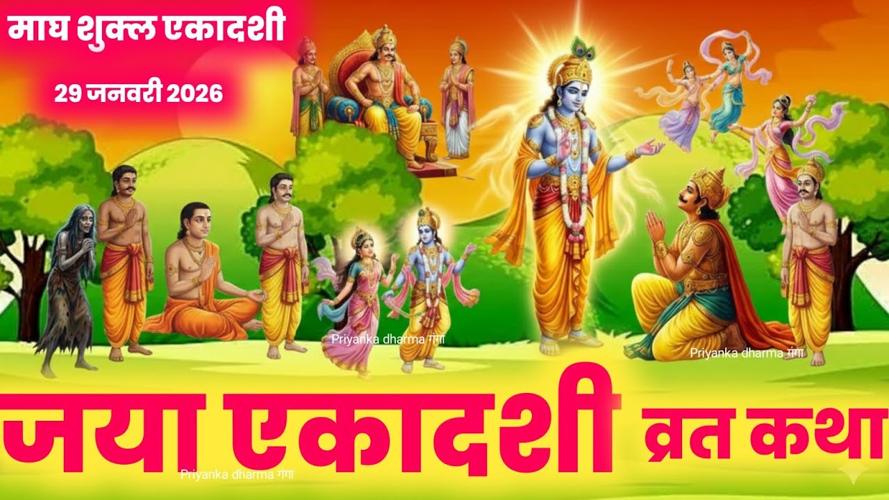 एकादशी व्रत कथा /Ekadashi vrat katha/एकादशी की कथा | Ekadashi ki katha | jaya Ekadashi vrat katha