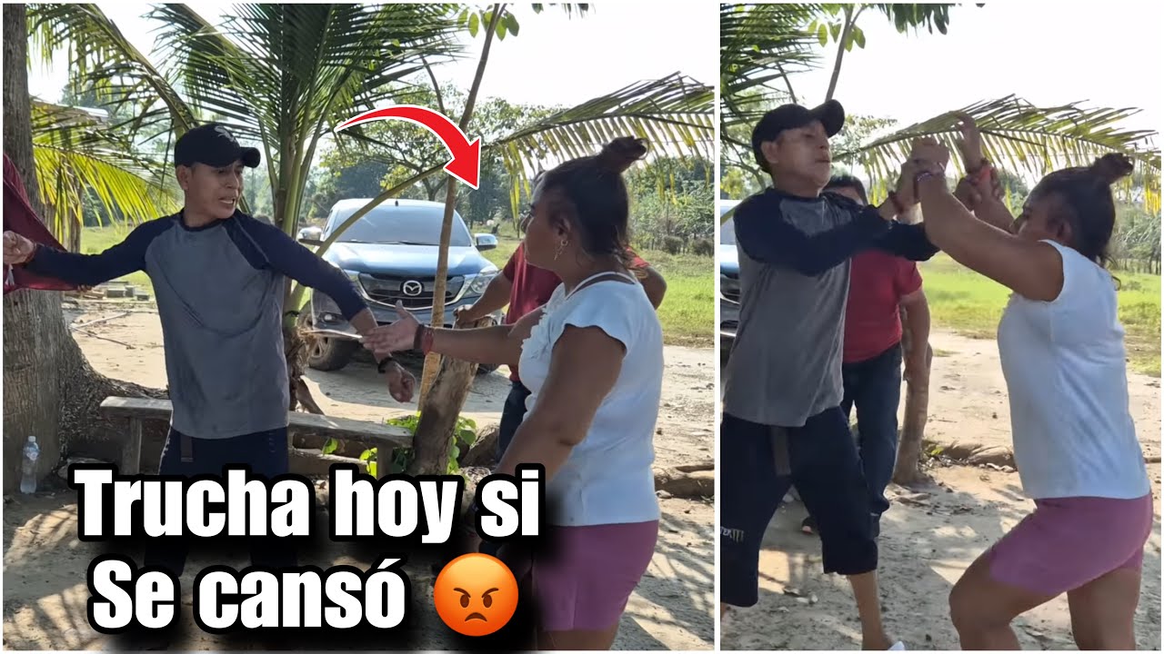 Trucha se cansó de chentia Hoy si le iba a meter una tremenda revolcada por Ingrid 😡