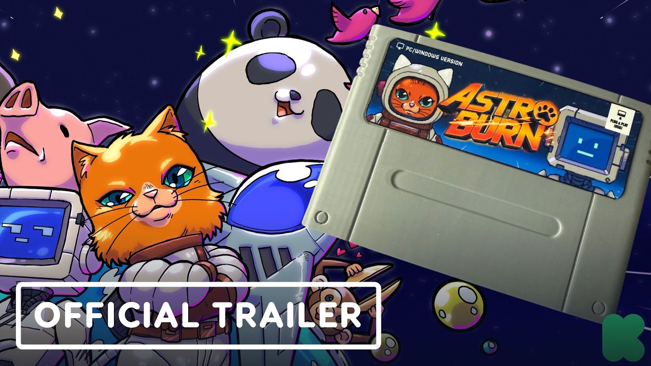 Astro Burn - Official Physical Edition Kickstarter Trailer