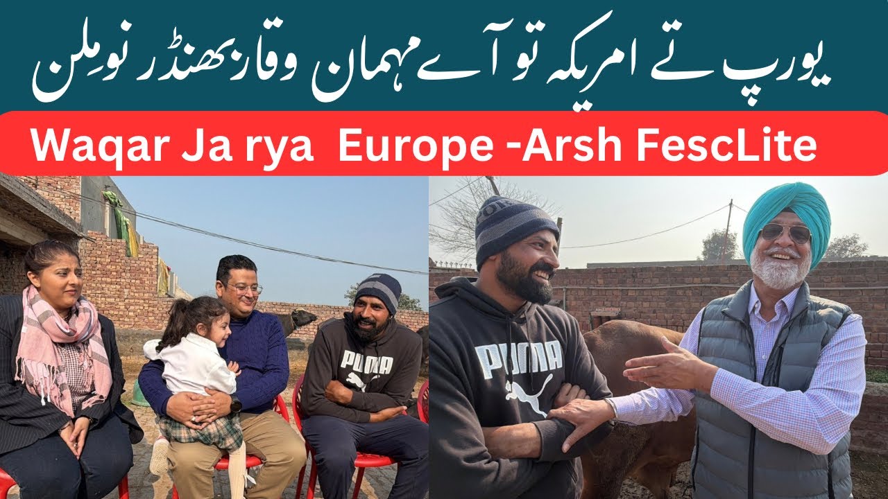 Waqar Bhinder De Lagi Satt | Pata Len Aaye USA To Sardar Ji | Arsh Fescalite | Nasir Dhillon 