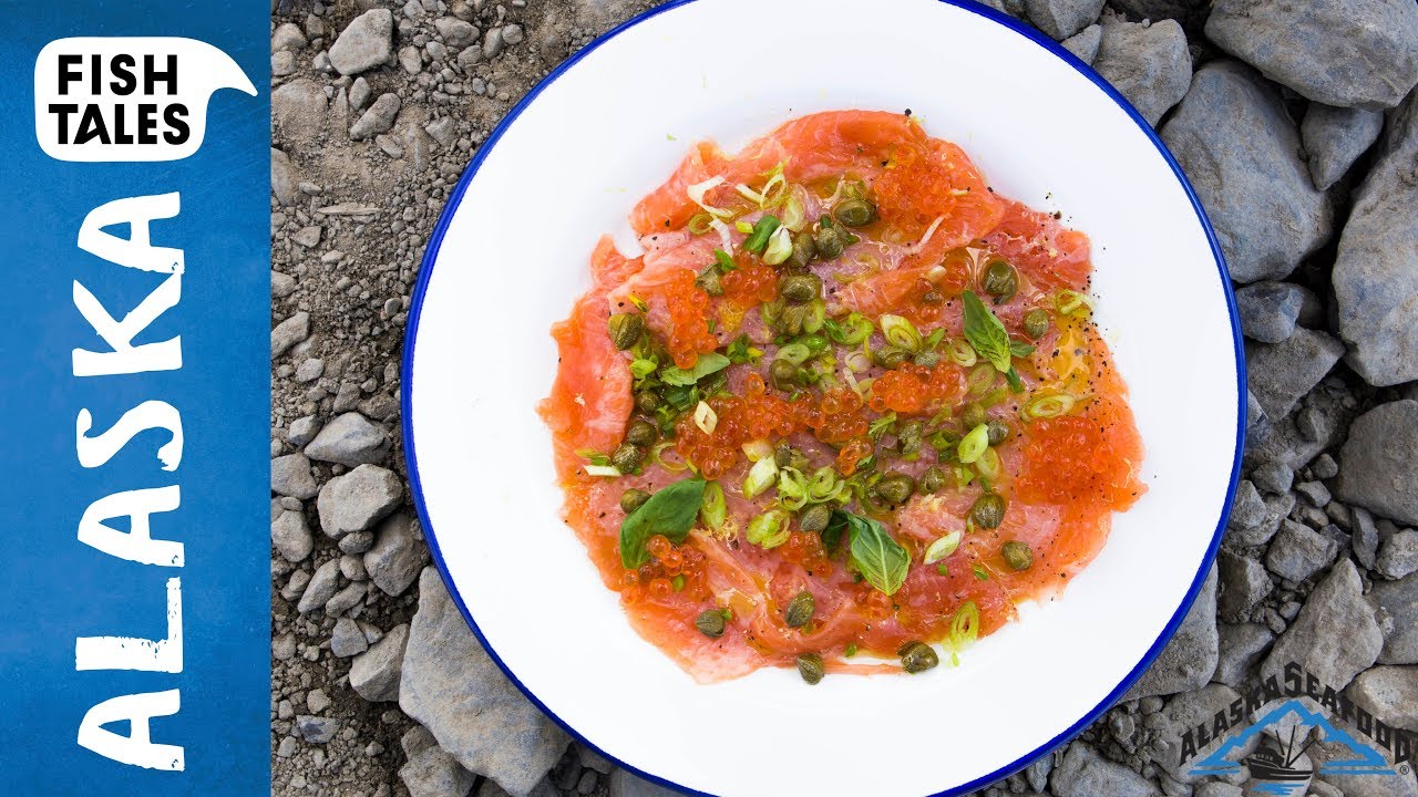 WILD Alaskan SALMON Carpaccio | Bart van Olphen