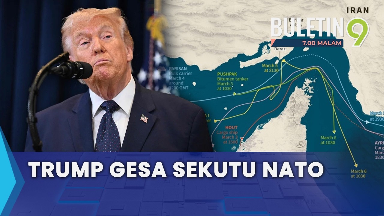 Trump Tekan Sekutu Nato, China Untuk Bantu Buka Semula Selat Hormuz