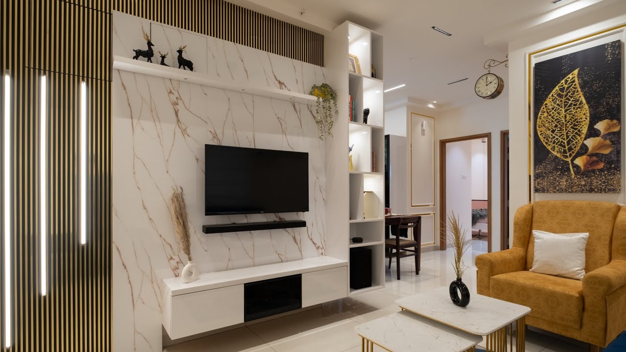 2BHK Home Interiors at Muppa Melody, Hyderabad | By Mindspan Interiors Pvt. Ltd.