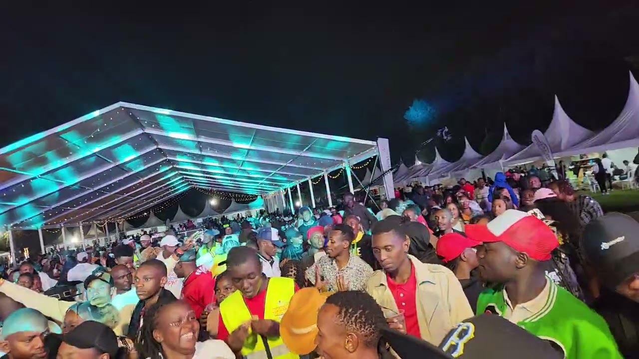 Tonny Young is doing what he does the best at kikuyu Festival season 2, Nakuru City.