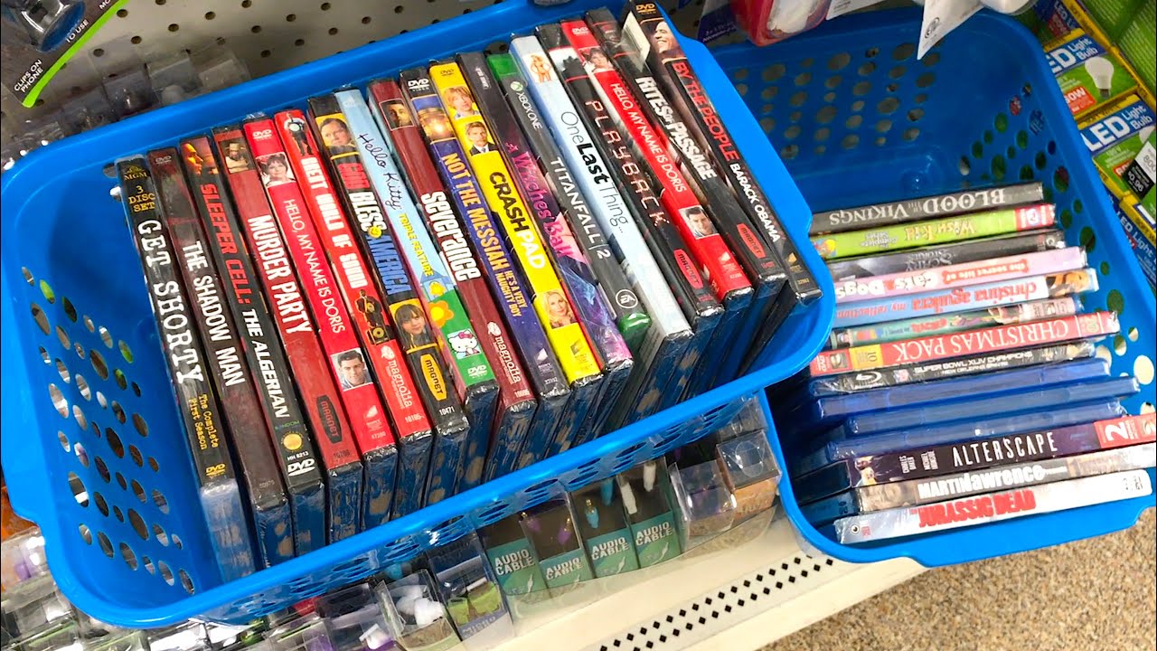 Dollar Tree: охота за Blu-ray и DVD за 1 доллар