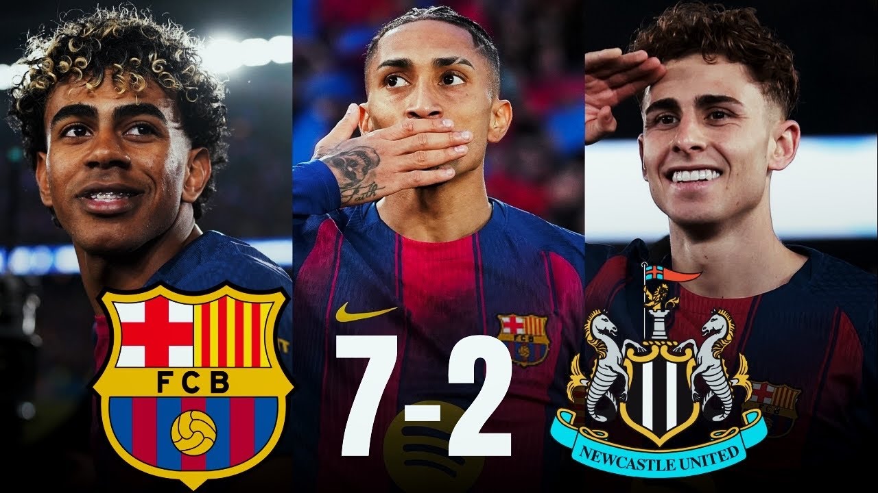 ФК Барселона 7-2 Ньюкасл | Первые впечатления❗️🔥❤️💙