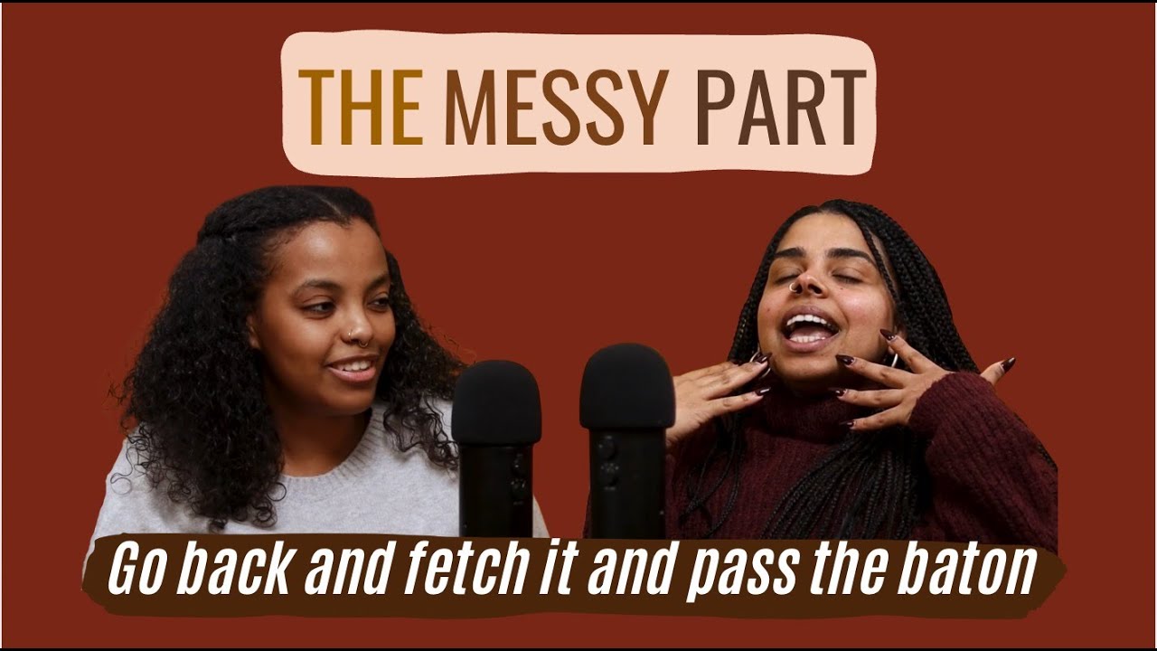 Go back and fetch it and pass the baton