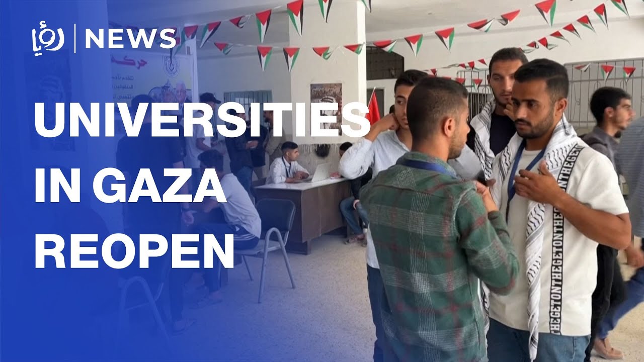Gaza City university prepares to resume in-person classes