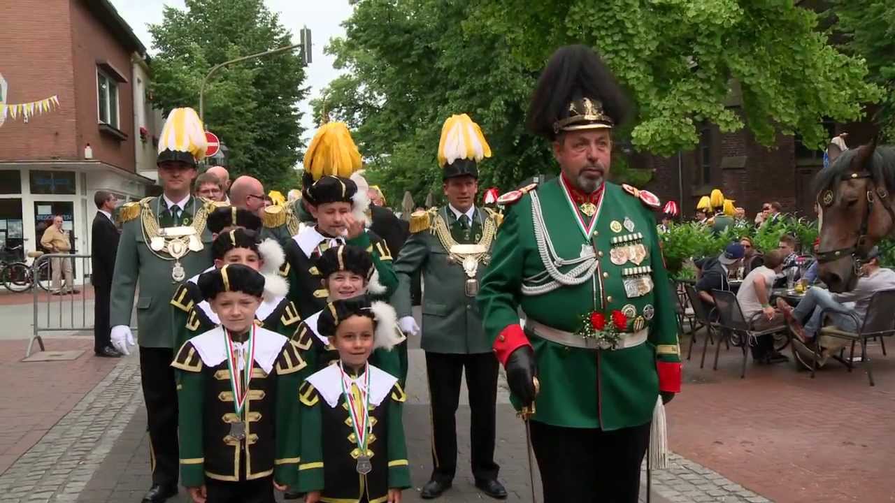 Schiefbahner Schützenfest 2013 - Die grosse Wachparade am Sonntagnachmittag - Teil 1 von 2