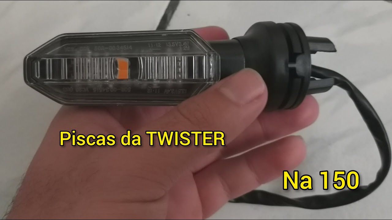 COMO INSTALAR SETAS LED DA TWISTER NA 150 PEGANDO TUDO - TOPADAS DO NORDESTE