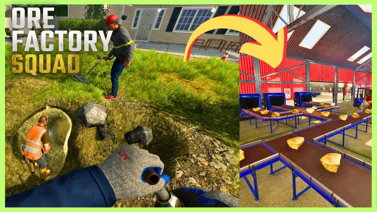 Первый взгляд и ЛУЧШИЙ способ начать | Ore Factory Squad | Эп. 1