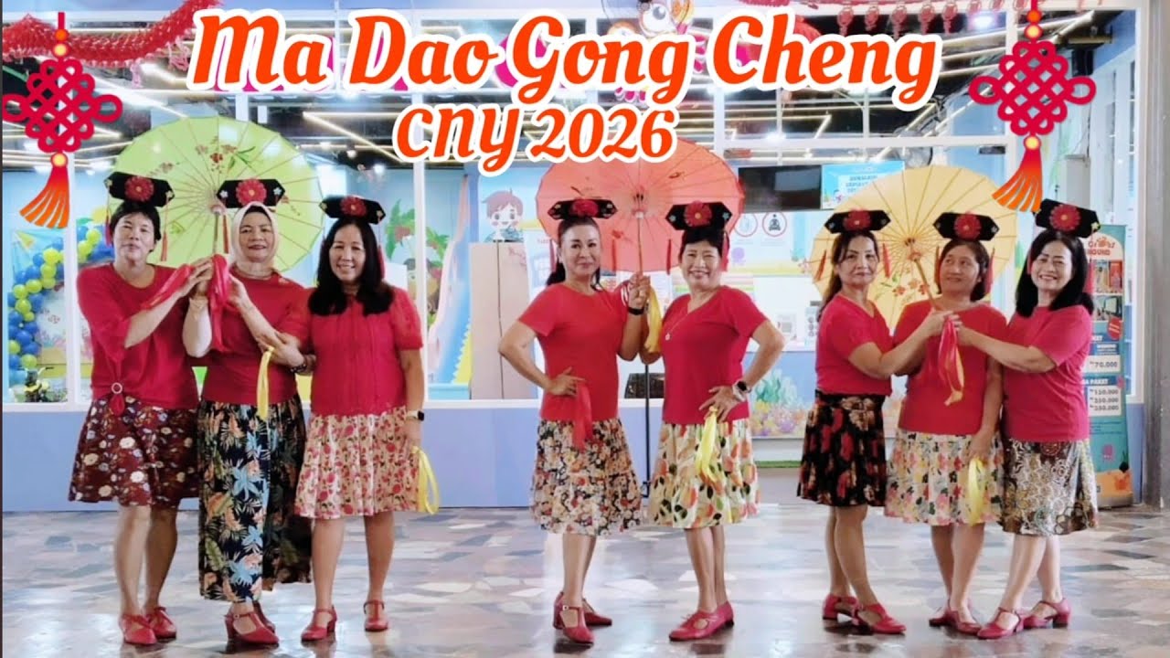 MA DAO GONG CHENG - LINE DANCE Chor : Penny Tan ( MY ) Shirley Bang ( MY ) Demo : LD Super Jet 99