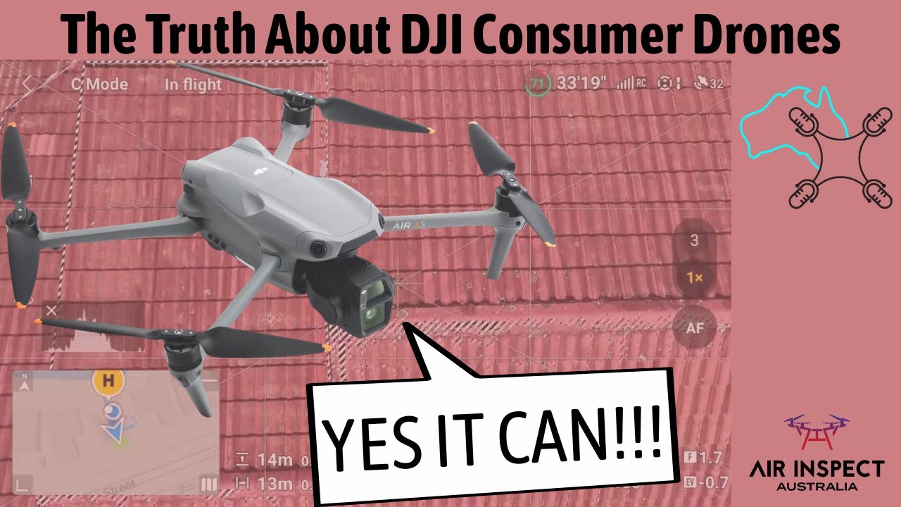 Using Consumer Drones for Roof Inspections and Reality Modeling - DJI - Pros and Cons