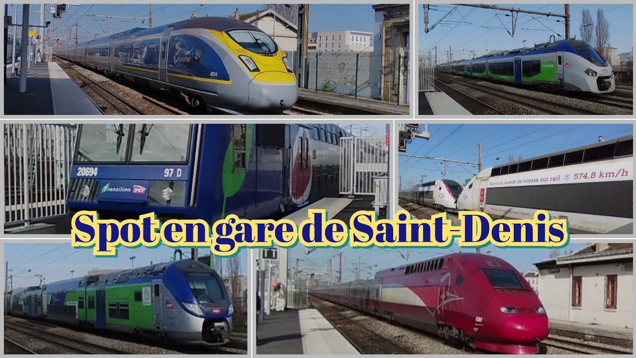 Spot en gare de Saint-Denis