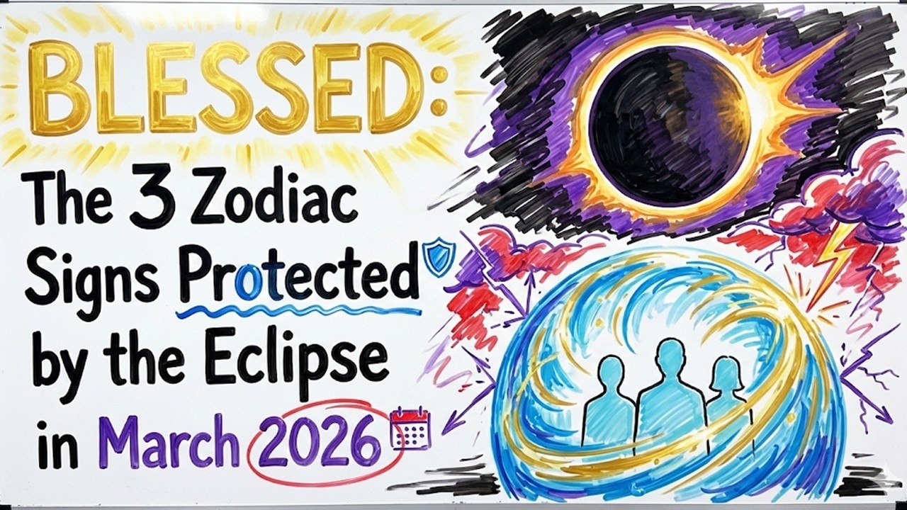 BLESSED || The 3 Zodiac Signs Protected by the Eclipse in March 2026