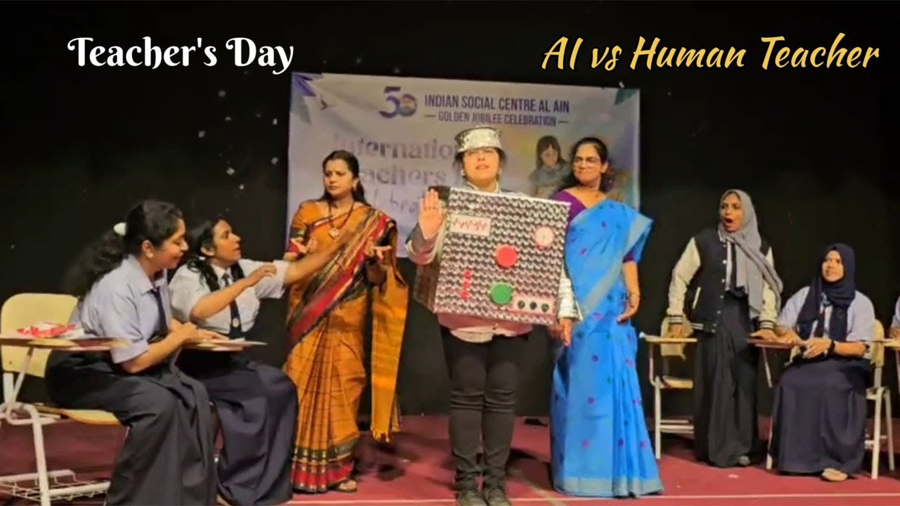 Why AI can't Replace Teachers! | Indian School Al Ain | Teacher's Day | Leena's Bag of Surprises
