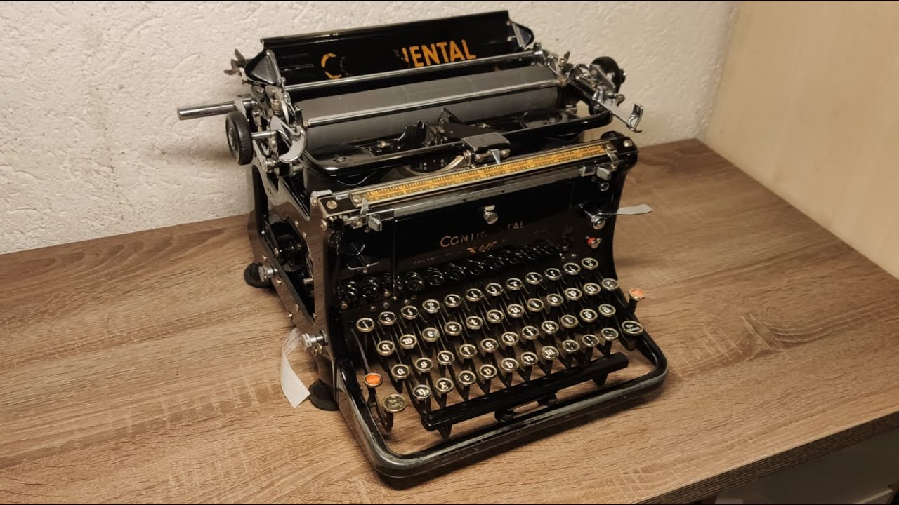 Continental Standard von 1937 mit Frakturschrift