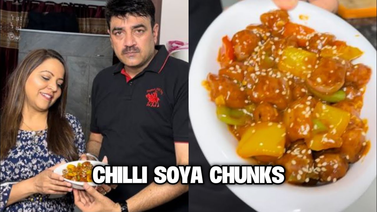 CHILLI SOYA CHUNKS @NARULAKITCHEN