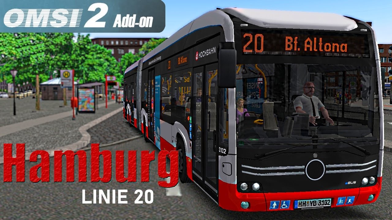 OMSI 2 [60 FPS] - HAMBURG LINIE 20 im eCITARO G [Preview] - Let's Play Omsi 2 [#744]