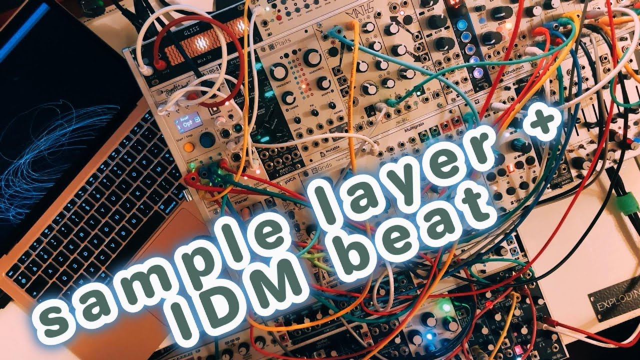 Morphagene Sample layer + Tyso daiko IDM beat