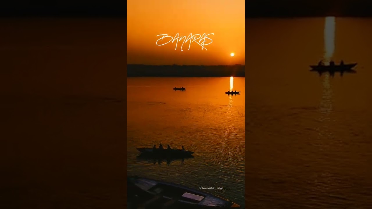 Varanasi status video ❤️#varanasi #video #nature #sunset #shorts #status