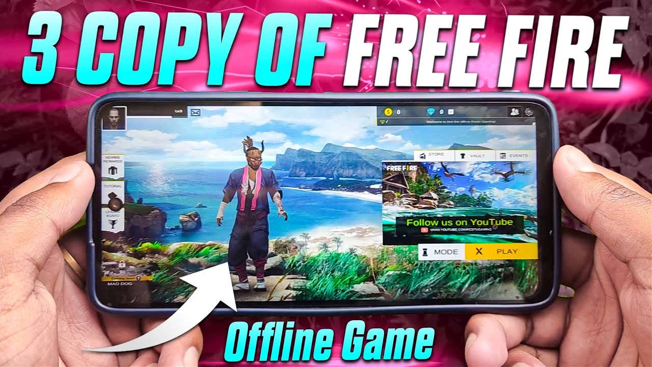3 Best Full Copy Games Of Free Fire (Offline)