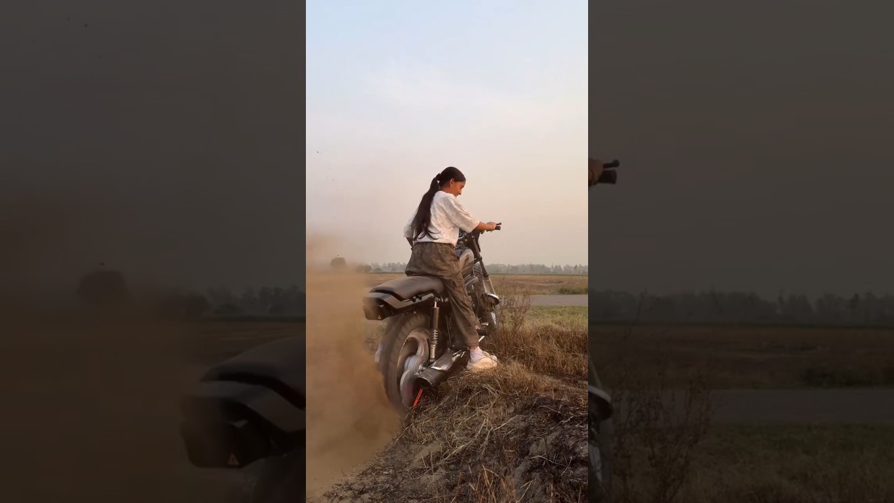 SPLENDOR MODIFIED| SPLENDOR PE OFF-ROADING KRDE LADKI NE #splendormodified #carmodification #bullet