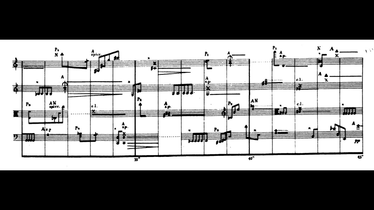 String Quartet №.1 - Krzysztof Penderecki (1960)