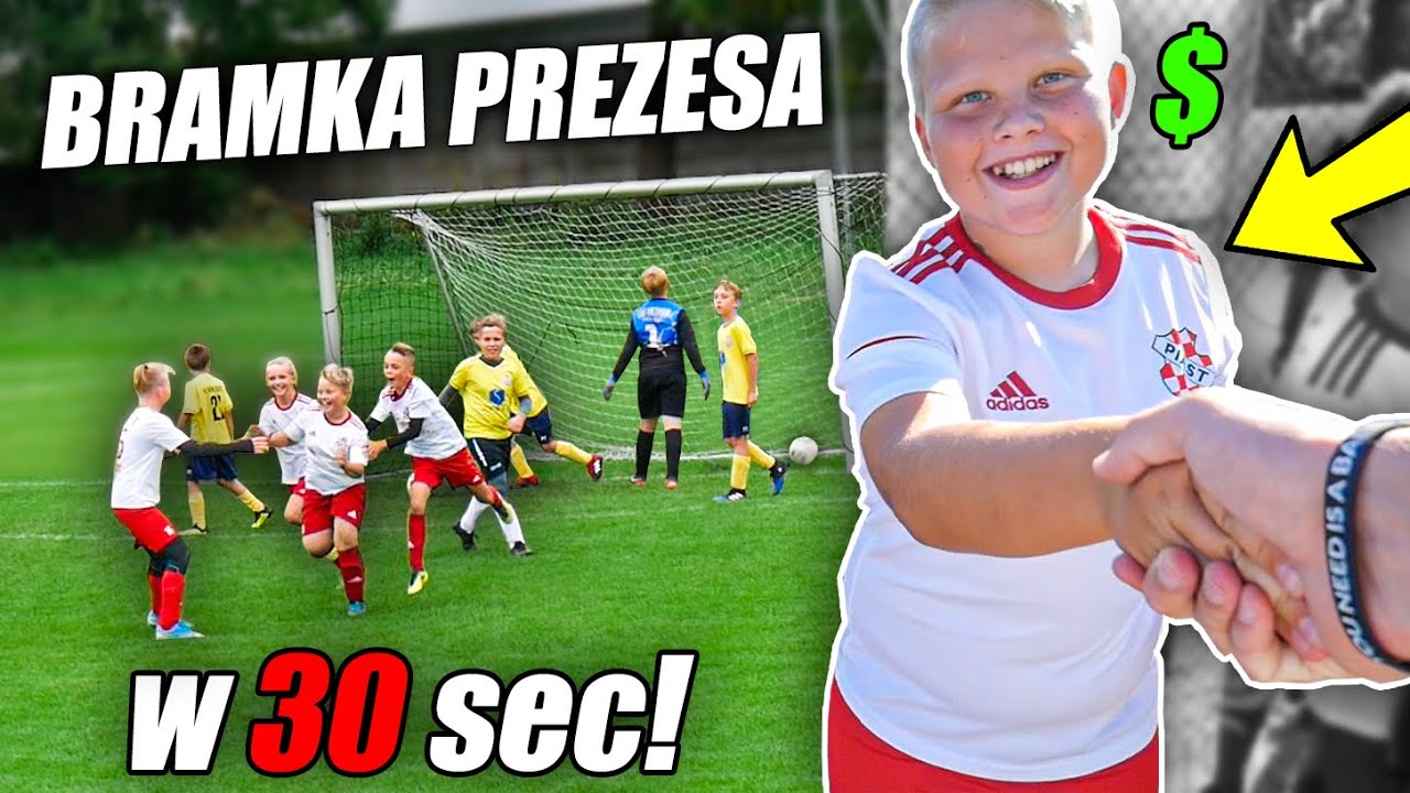 ZAKŁAD O 500 ZŁ ZE PREZES STRZELI BRAMKĘ!