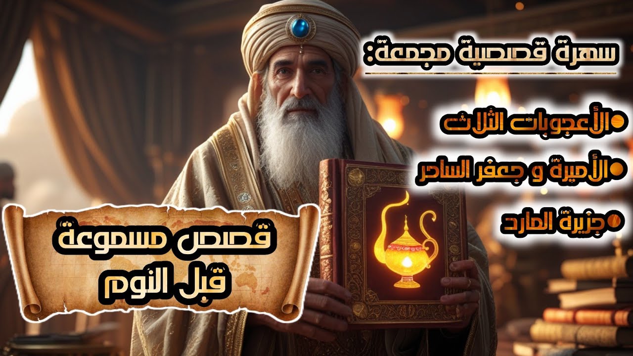ساعتان متواصلتان من القصص المعبرة،قصص شعبية و عالمية تسافر بكم في بحر الهدوء و الخيال