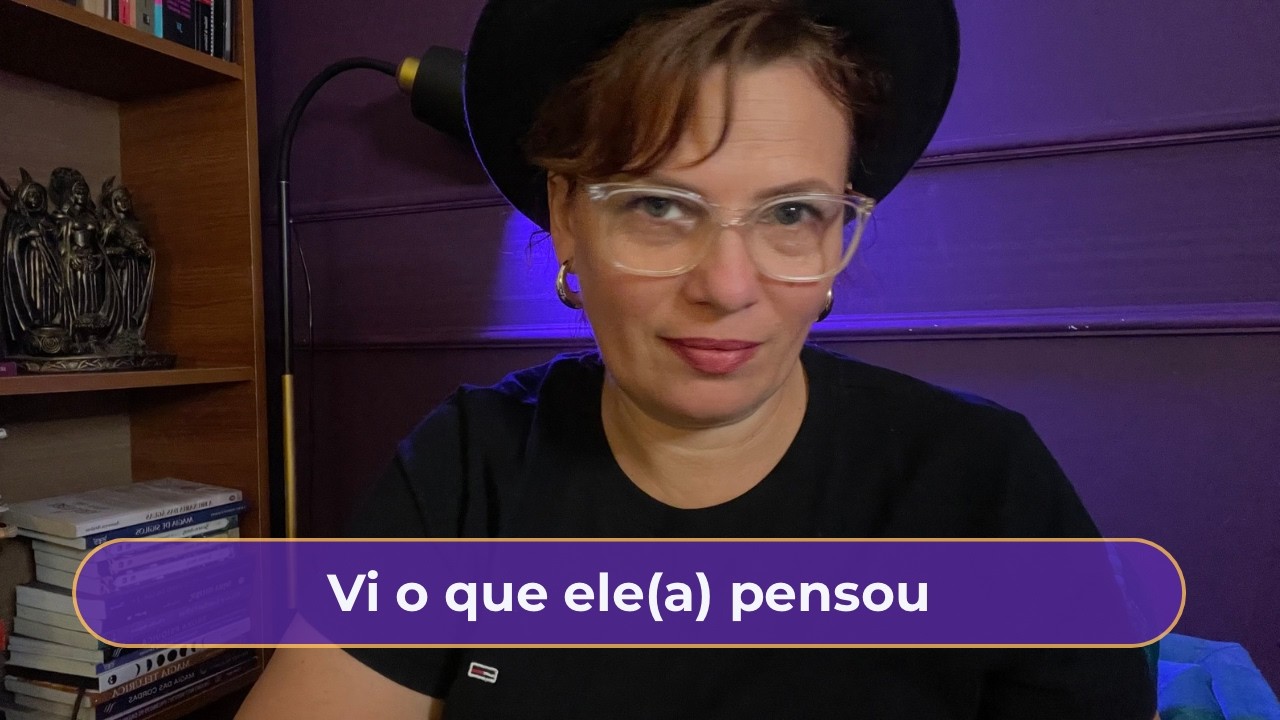 Ele(a) pensou em mim hoje? Tarot
