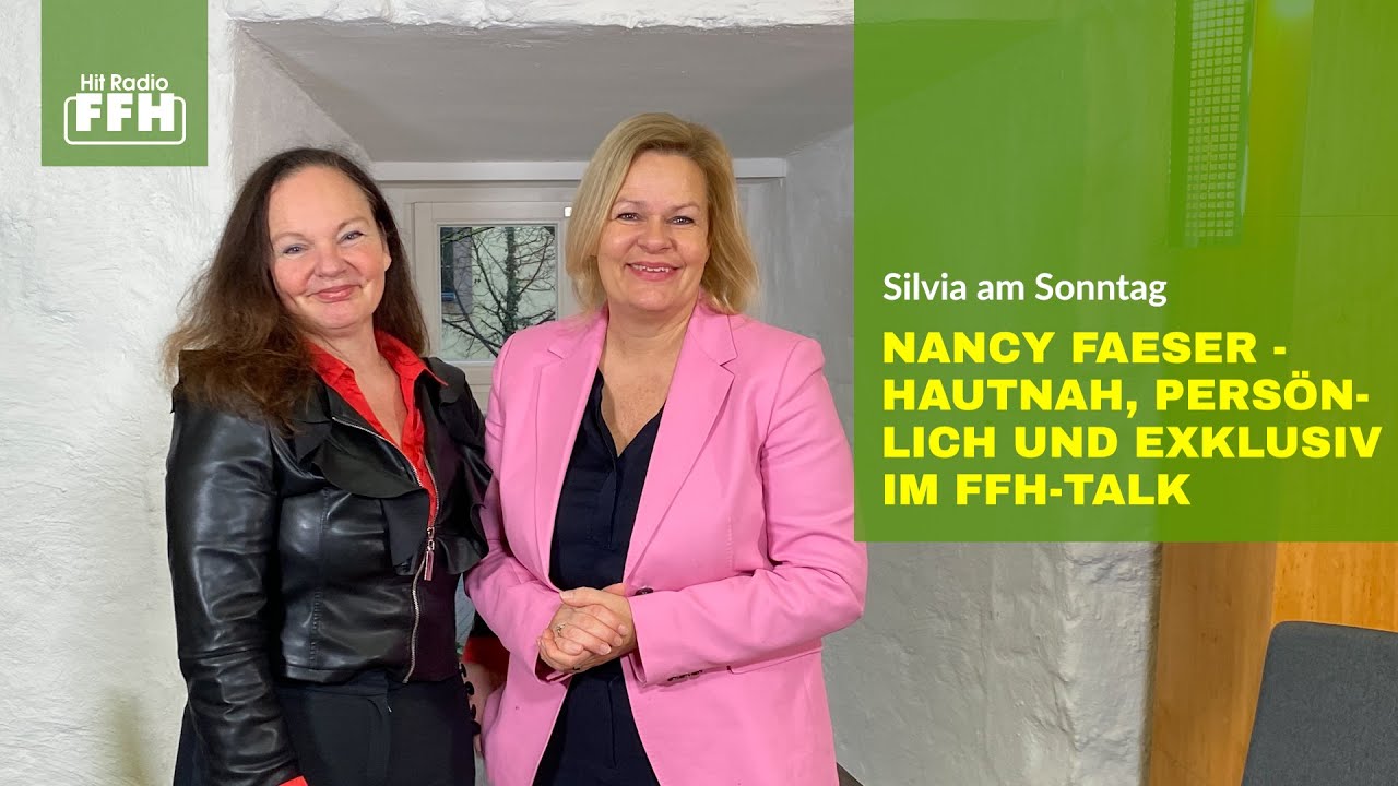 Nancy Faeser - hautnah, pers&ouml;nlich und exklusiv im FFH-Talk