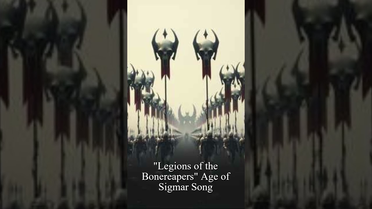 Ossiarch Bonereapers - Warhammer Age of Sigmar Song  #aimusic #warhammer #warhammerageofsigmar