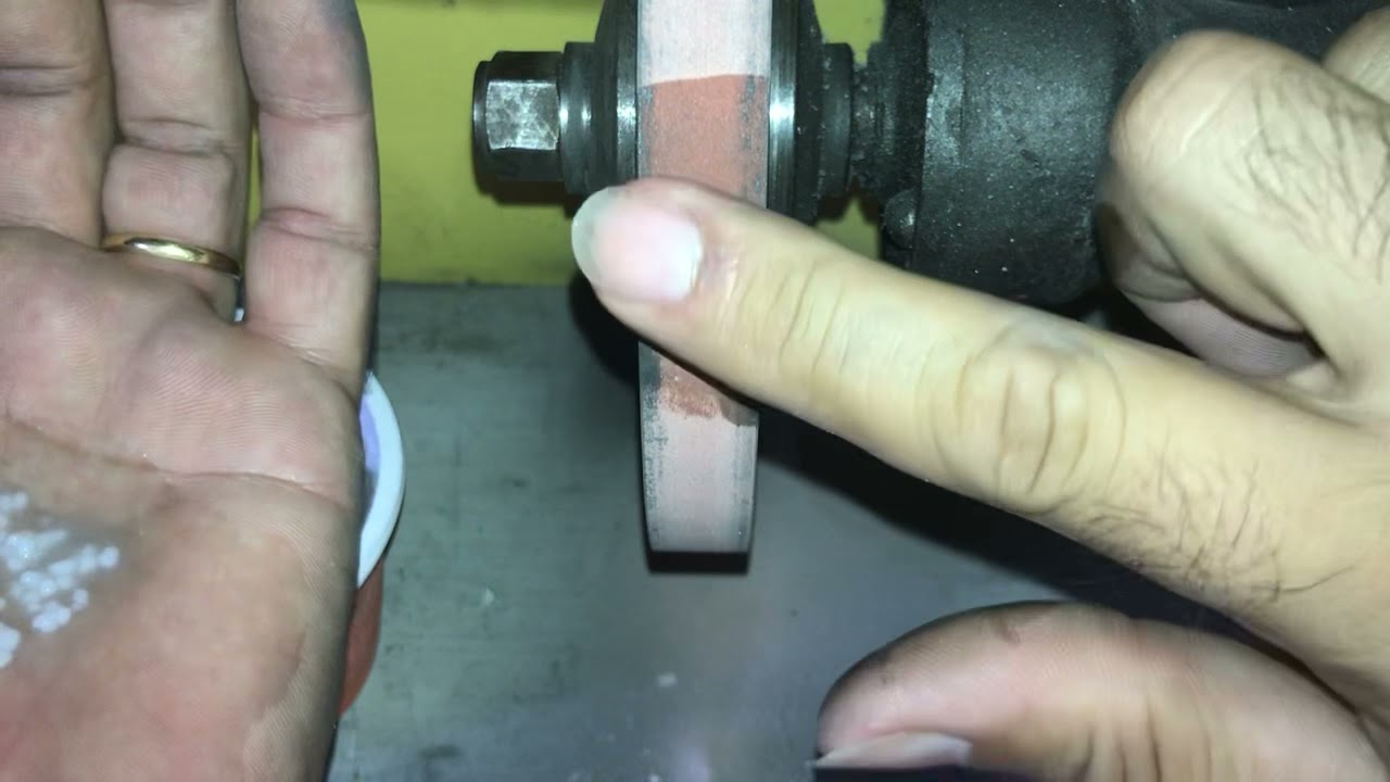 Dresagem e hidratação rebolo(manutenção),como afiar alicate de cutícula passo a passo!