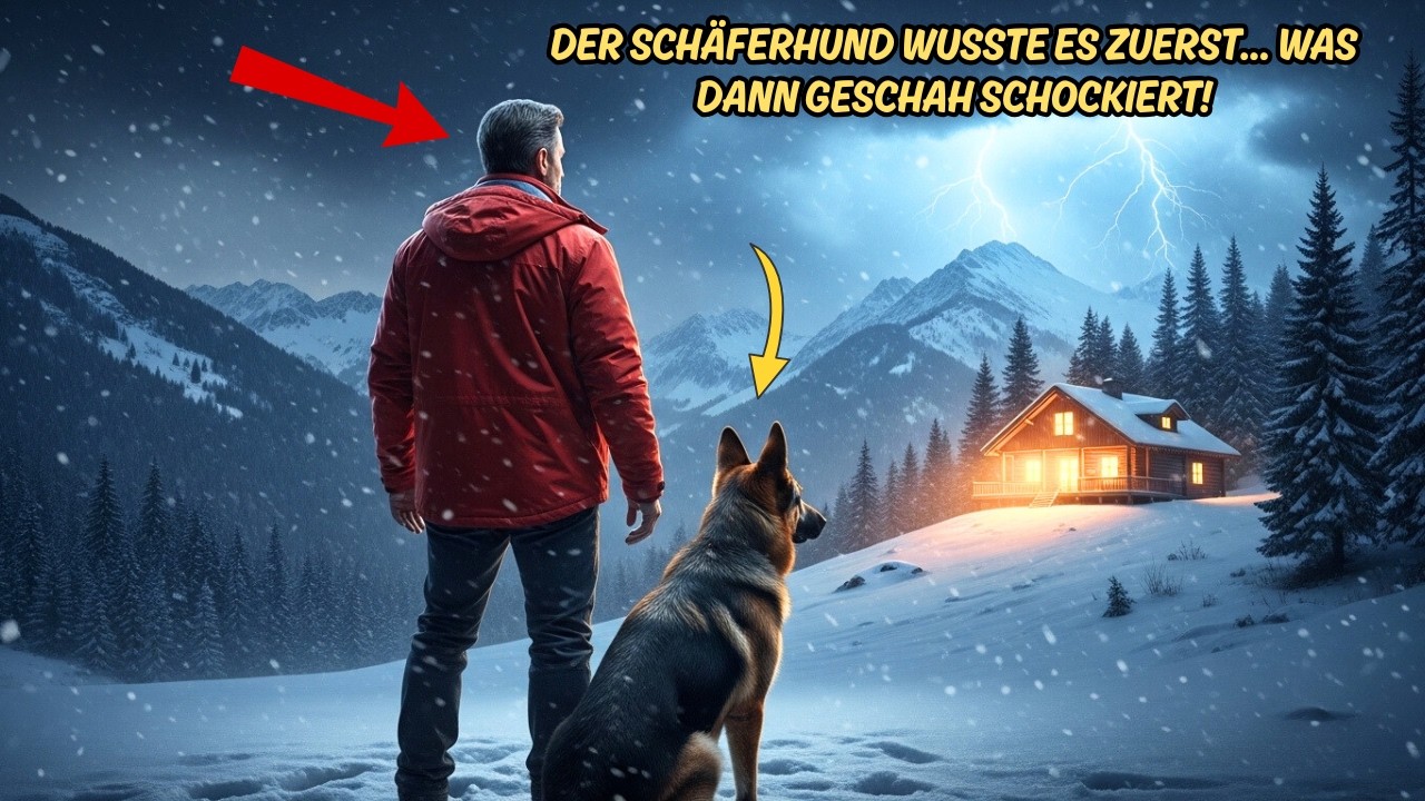 Schaeferhund Beschützt, Verlorenen Jungen Vor Der Kälte – Eine Geschichte Die Millionen Bewegt…