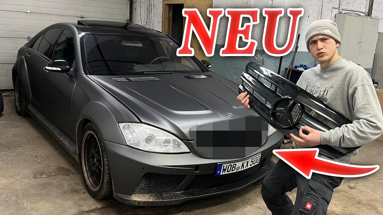 Böse Optik am Zuhälter Benz !
