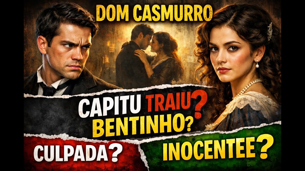 Dom Casmurro Resumo Completo | Capitu Traiu Bentinho? (Machado de Assis)