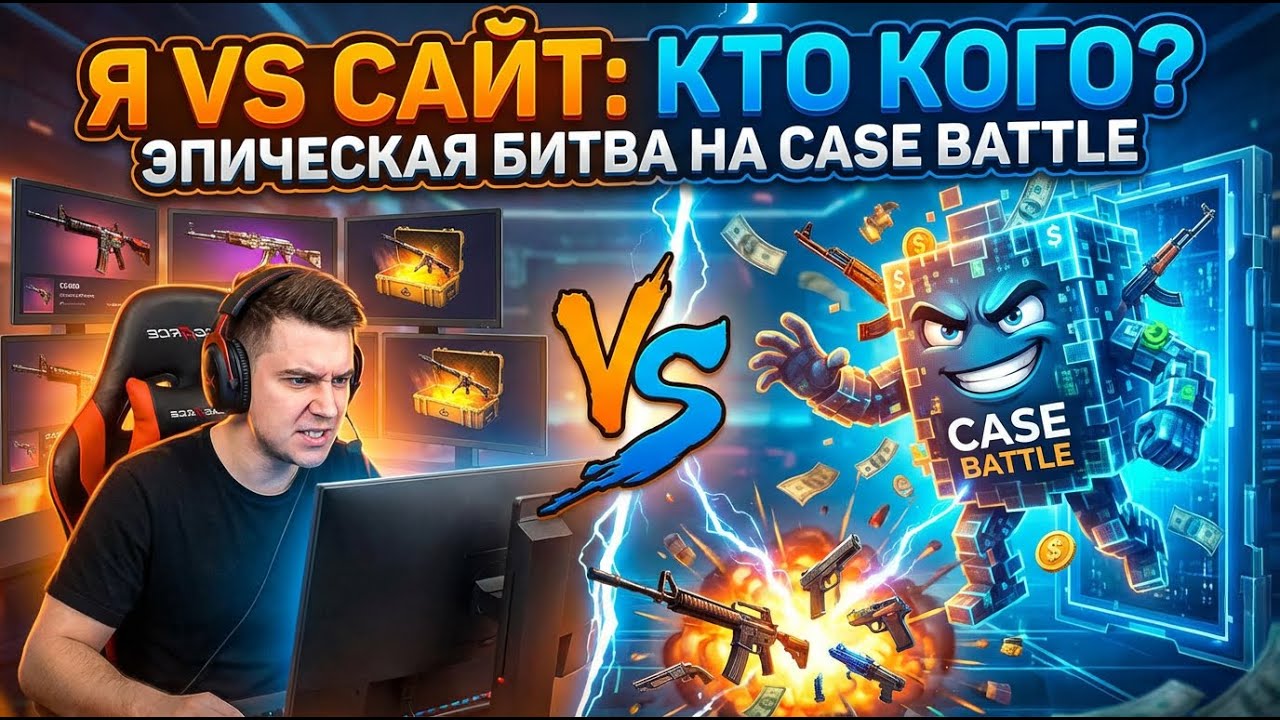 Я устроил настоящую БИТВУ с сайтом CASE BATTLE... Кто кого в итоге победил?