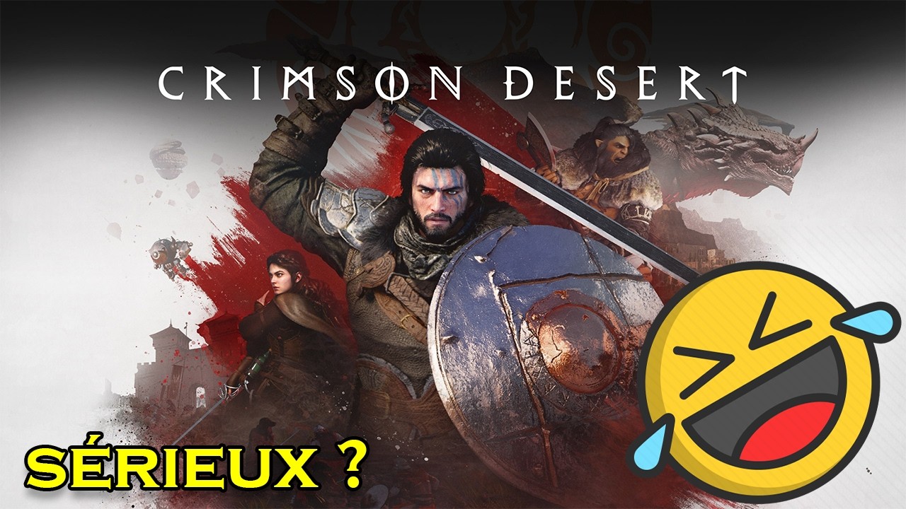 CRIMSON DESERT : le plus gros P&Eacute;TARD MOUILL&Eacute; de 2026 🤣🤣🤣