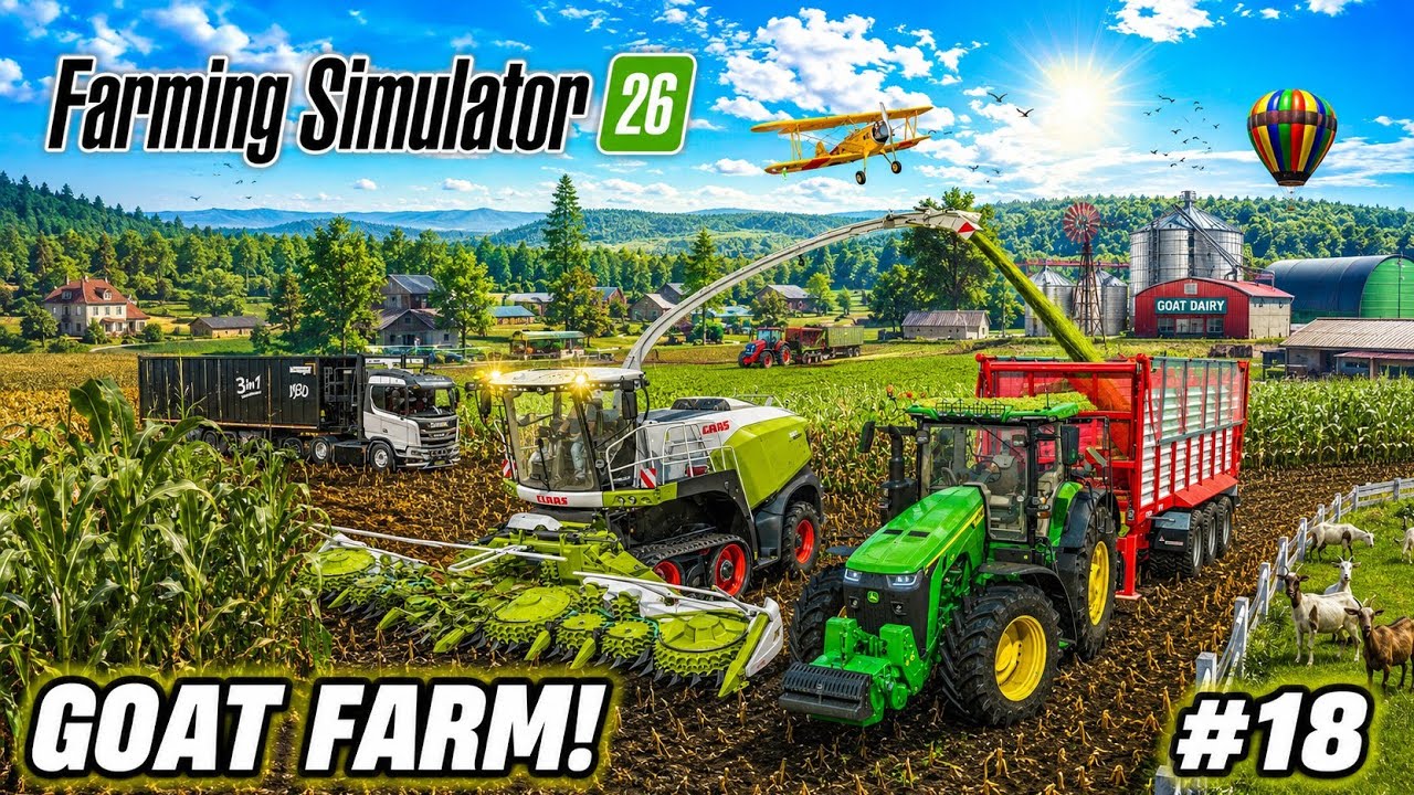Infinity Feeding Hack in GOAT FARM! Unlimited Feed? |Let's Play Fs26 Dawnridge|#SK_GAMING_FS|