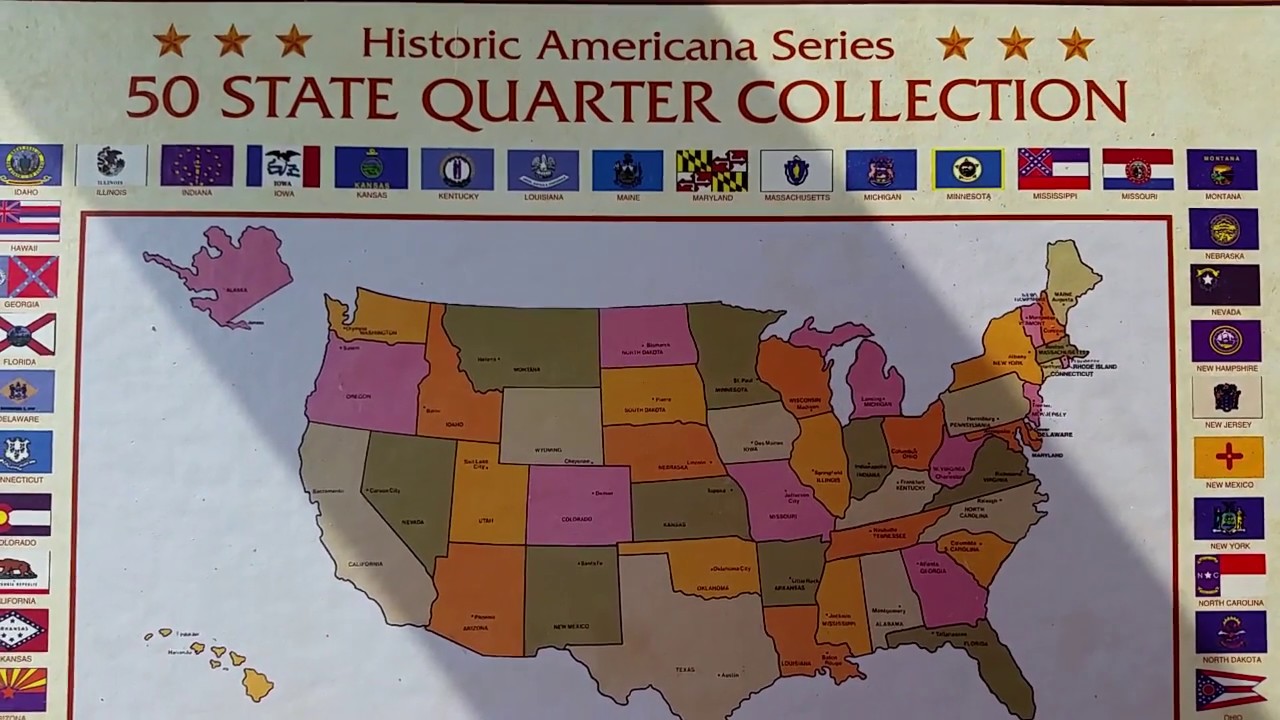 50 STATE QUARTER COLLECTION!