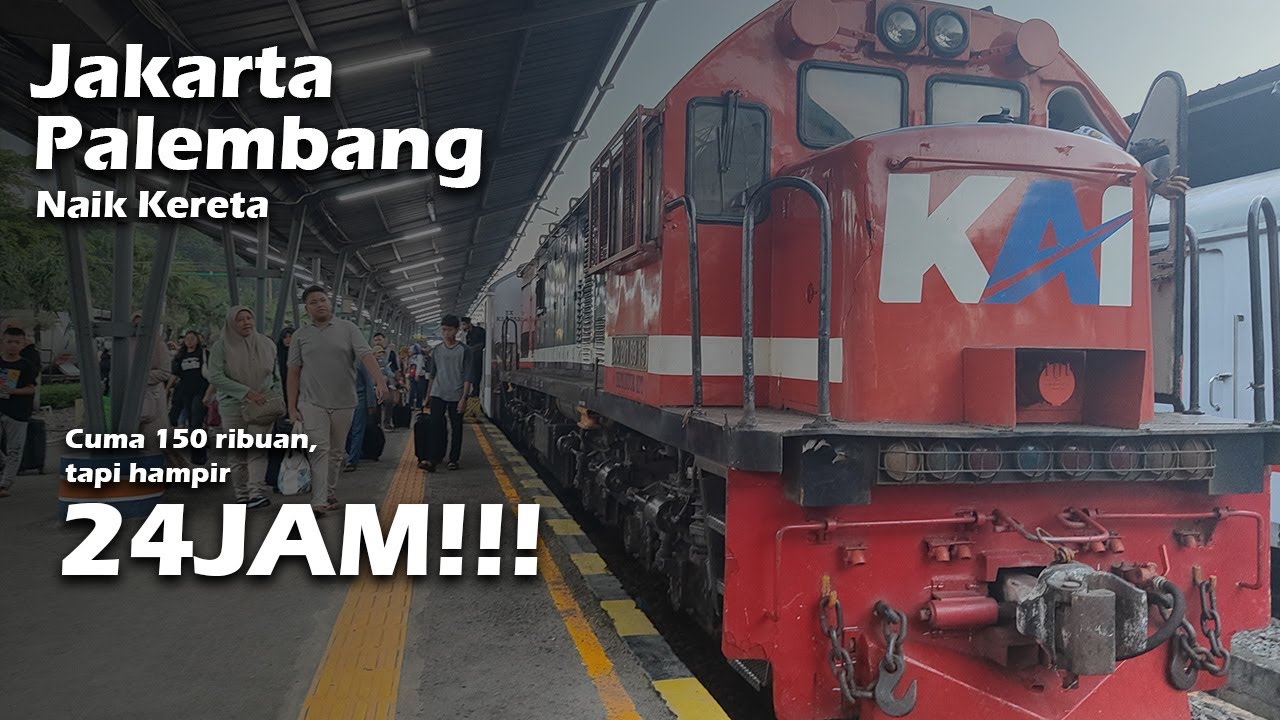Trip Murah Jakarta ke Palembang Naik Kereta, Rute, Biaya Sampai Estimasi Waktu!