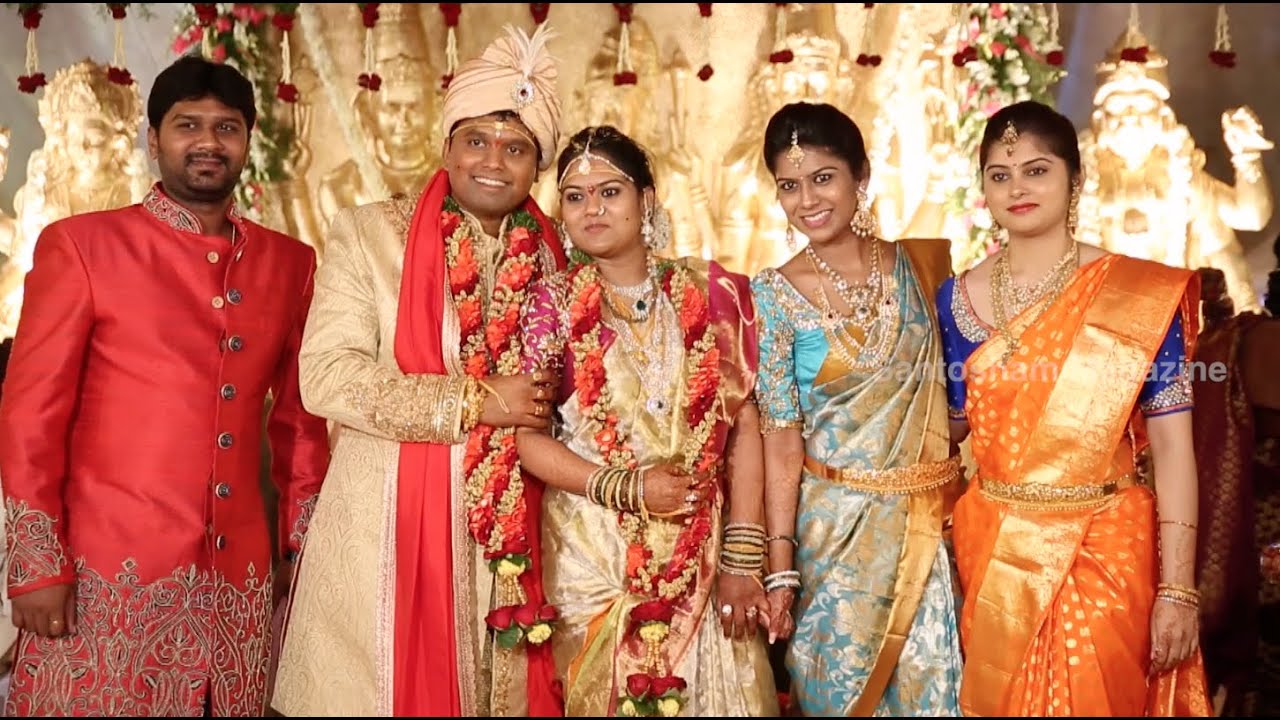 Talasani Srinivas Yadav’s Daughter Swetha Deepak Yadav Wedding HD