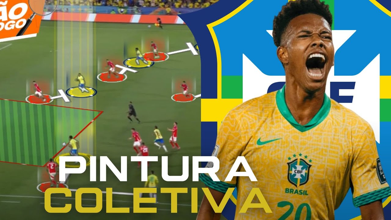 BRASIL 3X0 CHILE: O DETALHE NO GOL DE ESTÊVÃO