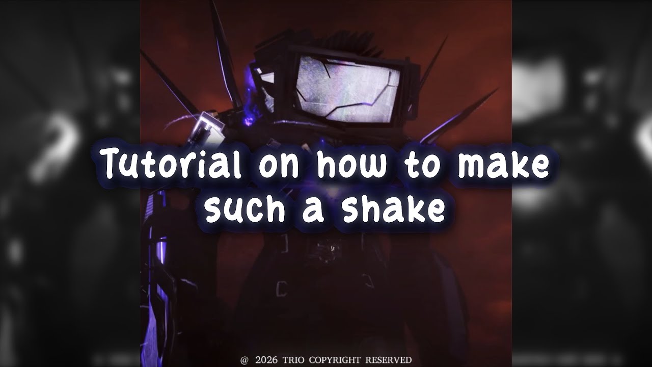 TUTORIAL FOR SHAKE!